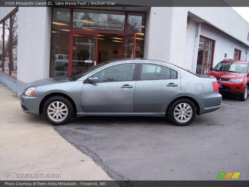 Satin Meisai Pearl / Medium Gray 2009 Mitsubishi Galant ES