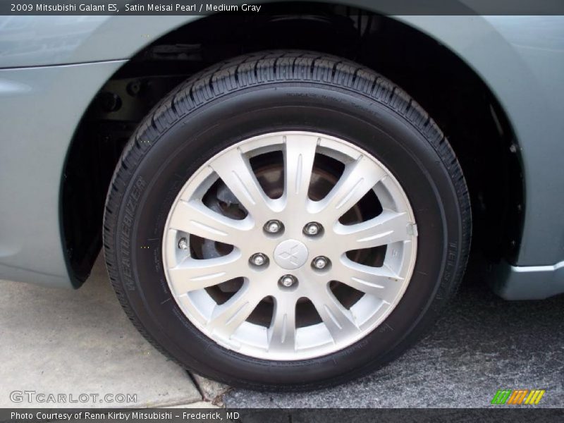 Satin Meisai Pearl / Medium Gray 2009 Mitsubishi Galant ES