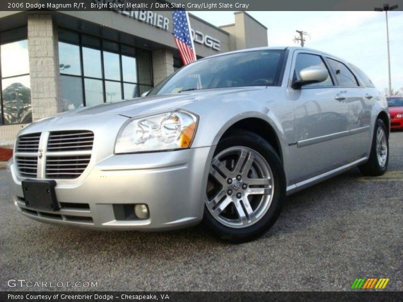 Bright Silver Metallic / Dark Slate Gray/Light Slate Gray 2006 Dodge Magnum R/T