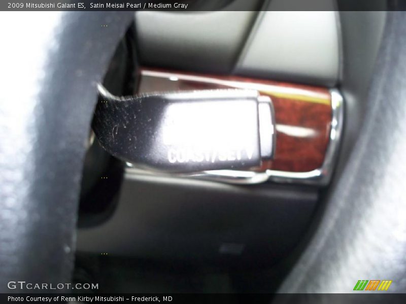 Satin Meisai Pearl / Medium Gray 2009 Mitsubishi Galant ES