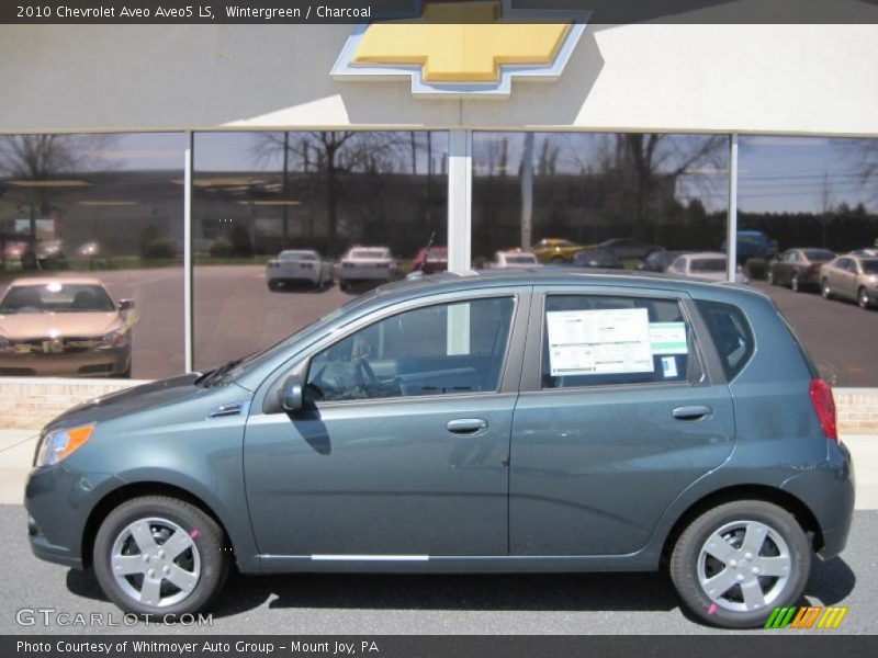 Wintergreen / Charcoal 2010 Chevrolet Aveo Aveo5 LS