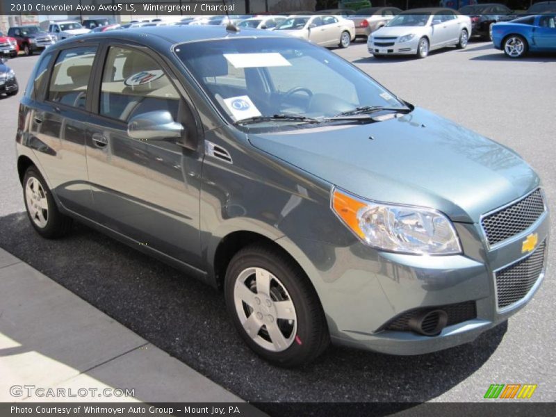 Wintergreen / Charcoal 2010 Chevrolet Aveo Aveo5 LS