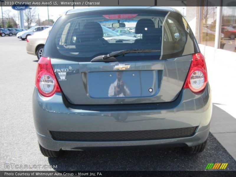 Wintergreen / Charcoal 2010 Chevrolet Aveo Aveo5 LS