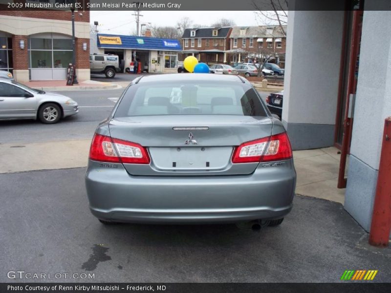 Satin Meisai Pearl / Medium Gray 2009 Mitsubishi Galant ES