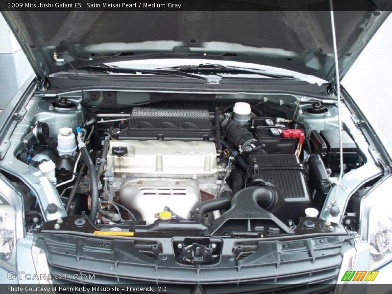 Satin Meisai Pearl / Medium Gray 2009 Mitsubishi Galant ES