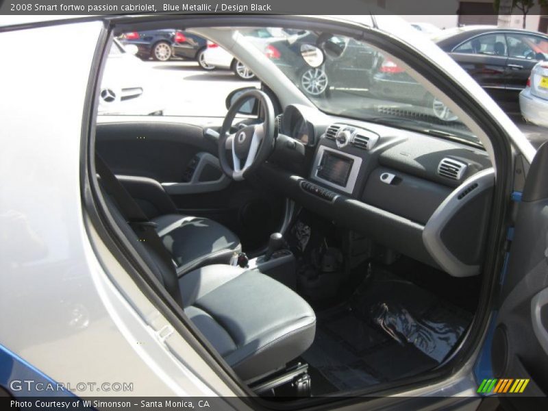 Blue Metallic / Design Black 2008 Smart fortwo passion cabriolet