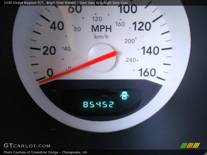 Bright Silver Metallic / Dark Slate Gray/Light Slate Gray 2006 Dodge Magnum R/T