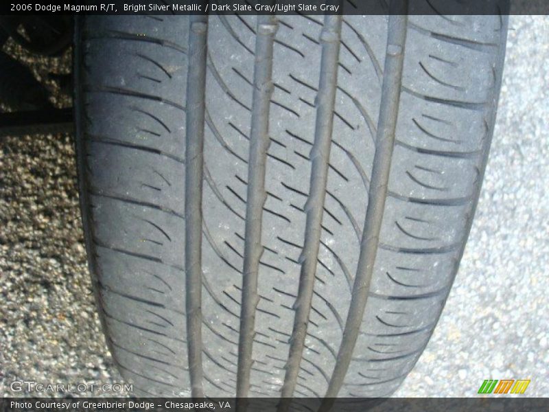 Bright Silver Metallic / Dark Slate Gray/Light Slate Gray 2006 Dodge Magnum R/T