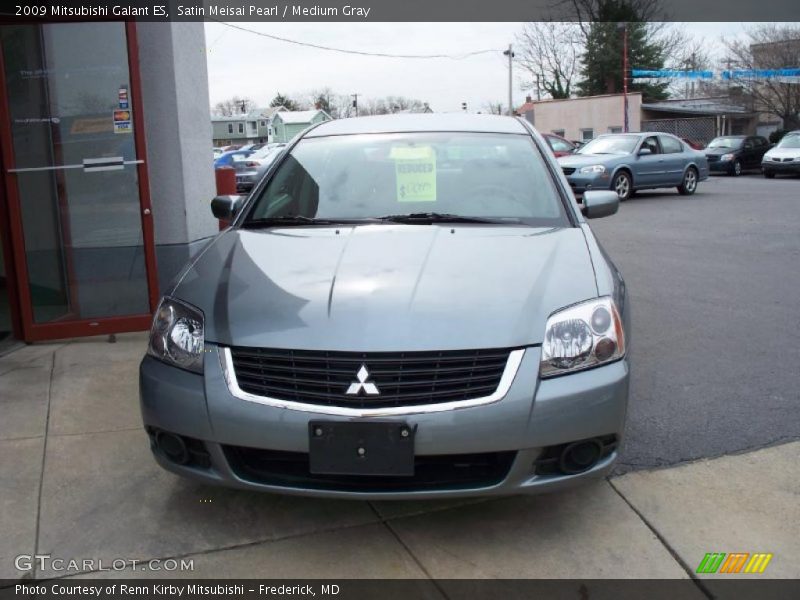 Satin Meisai Pearl / Medium Gray 2009 Mitsubishi Galant ES