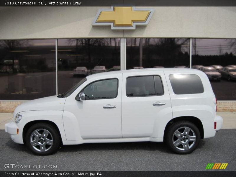 Arctic White / Gray 2010 Chevrolet HHR LT