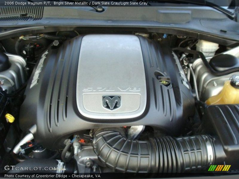 Bright Silver Metallic / Dark Slate Gray/Light Slate Gray 2006 Dodge Magnum R/T