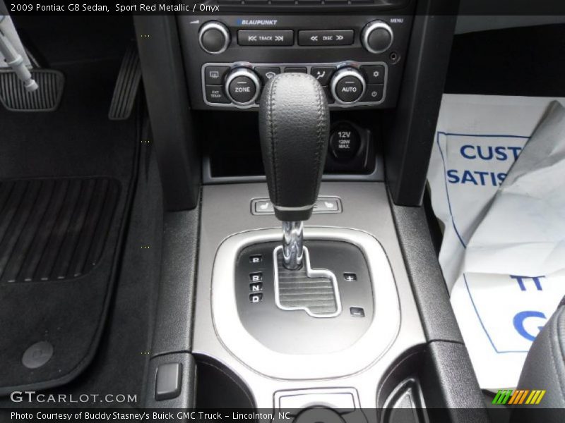Sport Red Metallic / Onyx 2009 Pontiac G8 Sedan