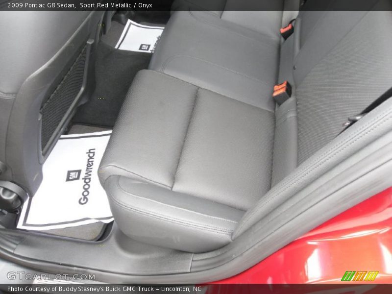 Sport Red Metallic / Onyx 2009 Pontiac G8 Sedan