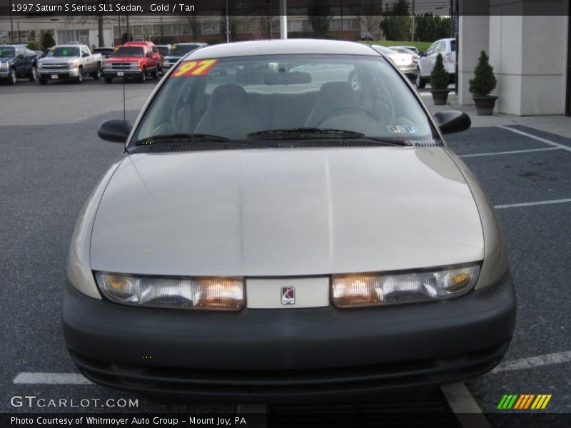Gold / Tan 1997 Saturn S Series SL1 Sedan