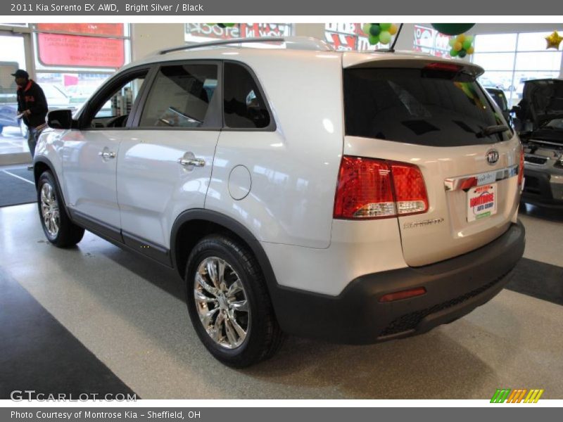 Bright Silver / Black 2011 Kia Sorento EX AWD