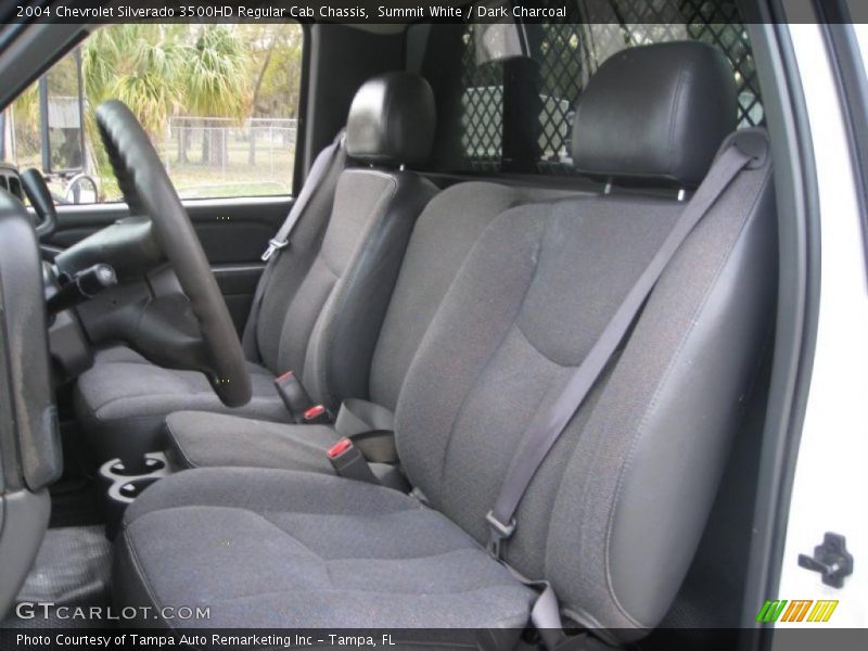 Summit White / Dark Charcoal 2004 Chevrolet Silverado 3500HD Regular Cab Chassis
