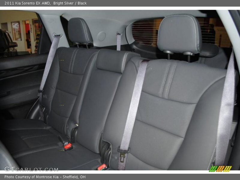 Bright Silver / Black 2011 Kia Sorento EX AWD