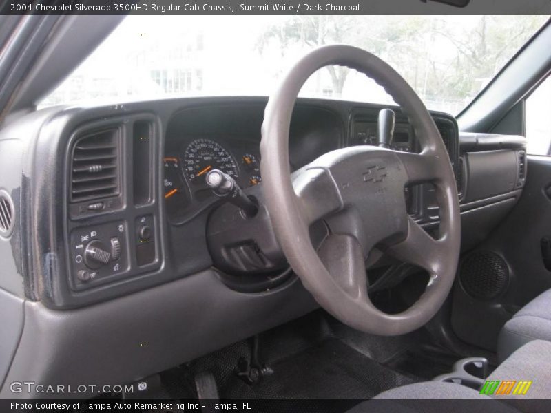Summit White / Dark Charcoal 2004 Chevrolet Silverado 3500HD Regular Cab Chassis