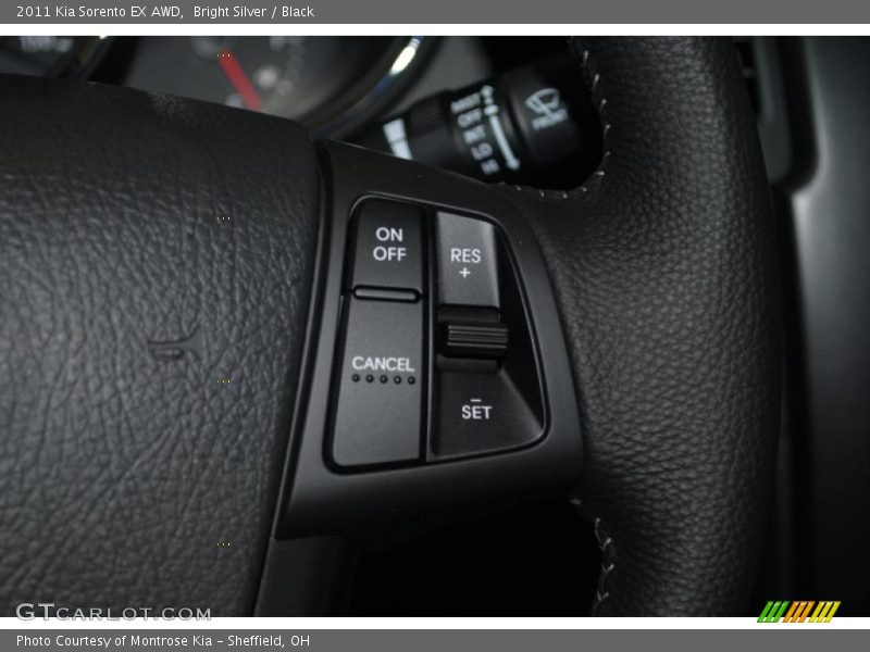 Bright Silver / Black 2011 Kia Sorento EX AWD