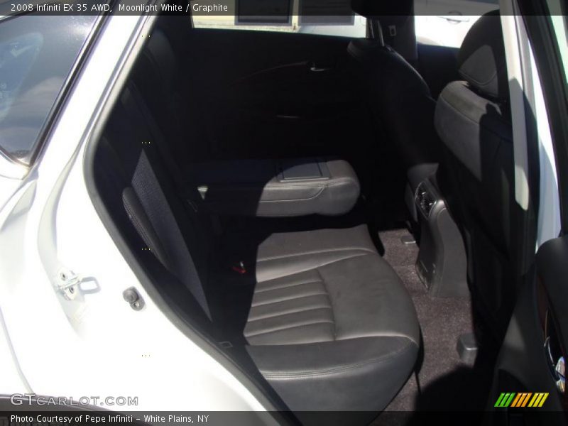 Moonlight White / Graphite 2008 Infiniti EX 35 AWD