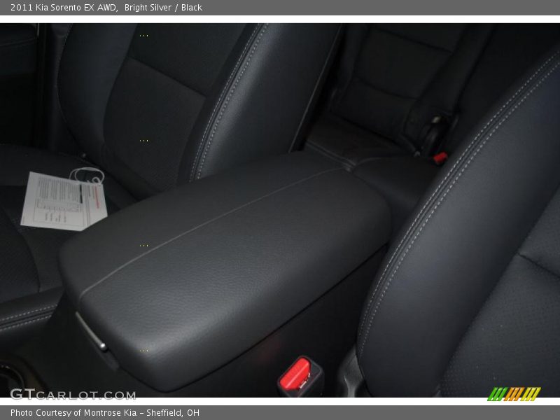 Bright Silver / Black 2011 Kia Sorento EX AWD