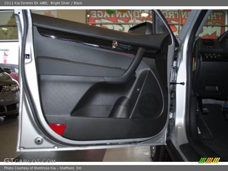 Bright Silver / Black 2011 Kia Sorento EX AWD