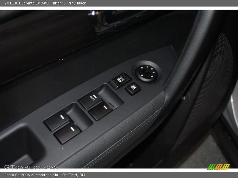 Bright Silver / Black 2011 Kia Sorento EX AWD