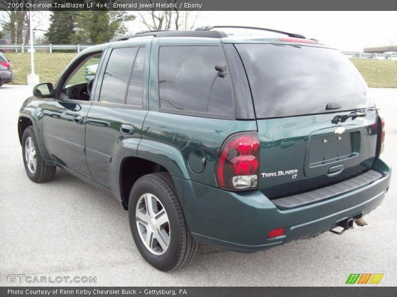 Emerald Jewel Metallic / Ebony 2006 Chevrolet TrailBlazer LT 4x4