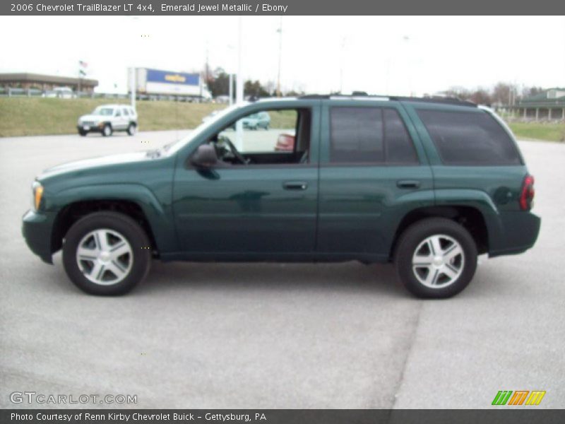 Emerald Jewel Metallic / Ebony 2006 Chevrolet TrailBlazer LT 4x4