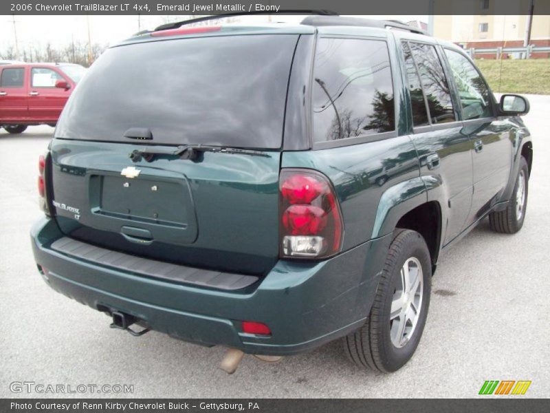 Emerald Jewel Metallic / Ebony 2006 Chevrolet TrailBlazer LT 4x4