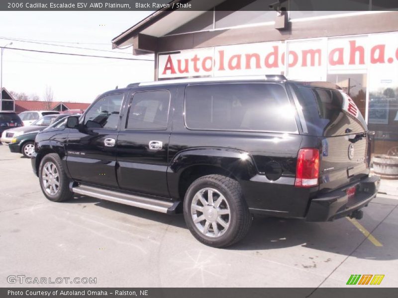 Black Raven / Shale 2006 Cadillac Escalade ESV AWD Platinum