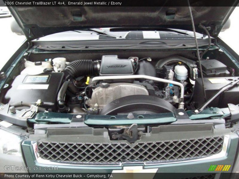 Emerald Jewel Metallic / Ebony 2006 Chevrolet TrailBlazer LT 4x4