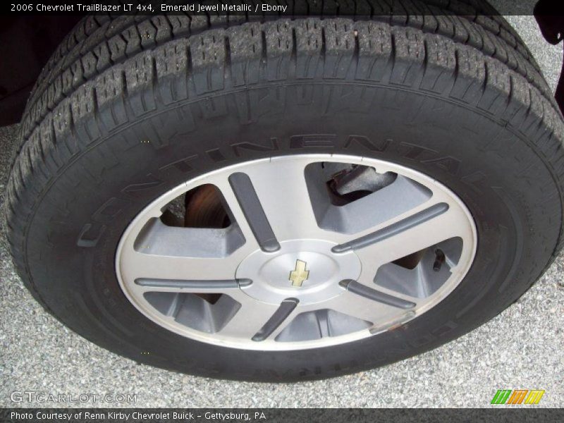 Emerald Jewel Metallic / Ebony 2006 Chevrolet TrailBlazer LT 4x4