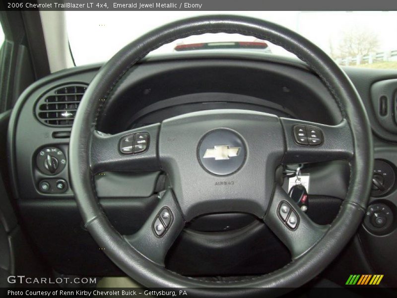 Emerald Jewel Metallic / Ebony 2006 Chevrolet TrailBlazer LT 4x4