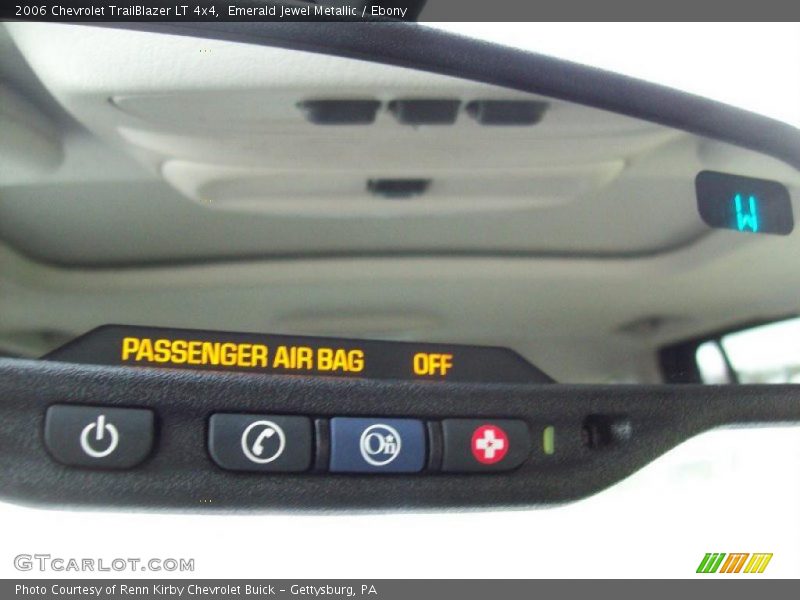 Emerald Jewel Metallic / Ebony 2006 Chevrolet TrailBlazer LT 4x4