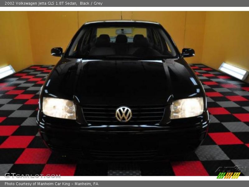 Black / Grey 2002 Volkswagen Jetta GLS 1.8T Sedan