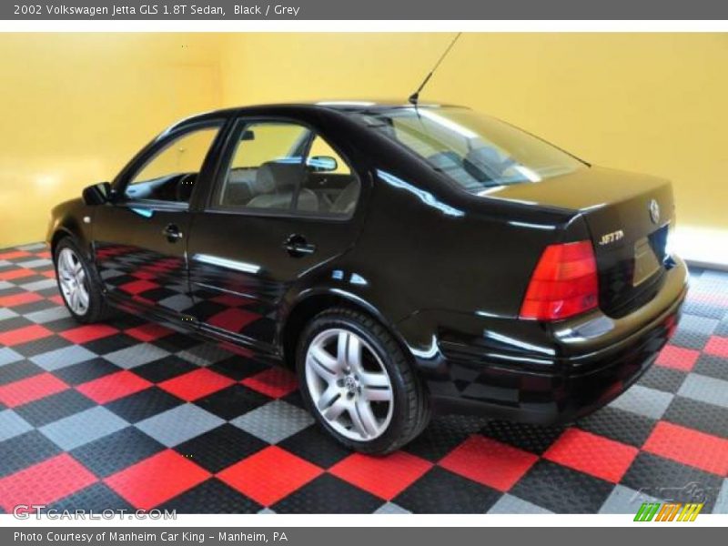 Black / Grey 2002 Volkswagen Jetta GLS 1.8T Sedan