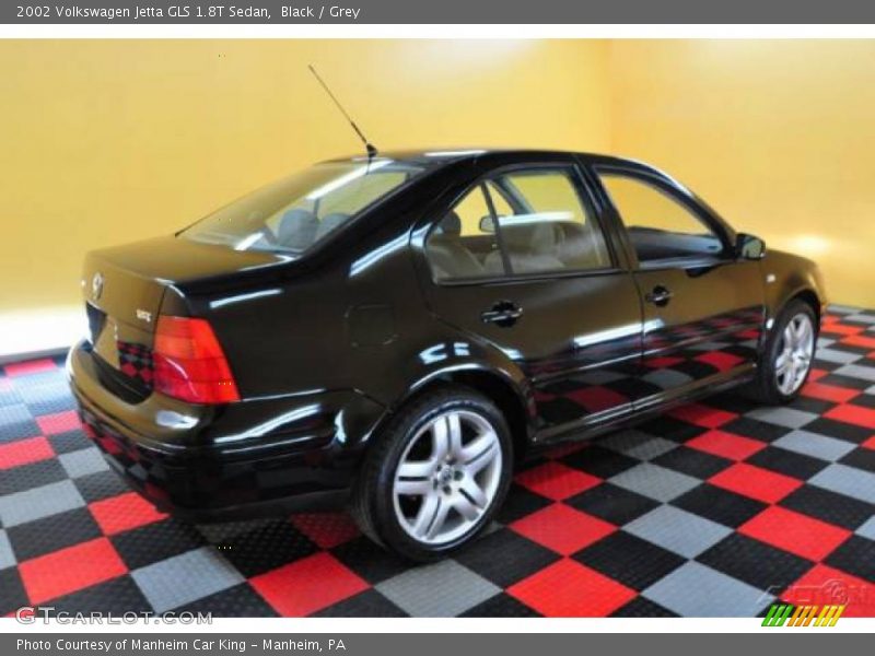 Black / Grey 2002 Volkswagen Jetta GLS 1.8T Sedan