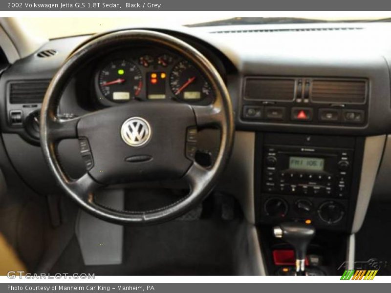 Black / Grey 2002 Volkswagen Jetta GLS 1.8T Sedan