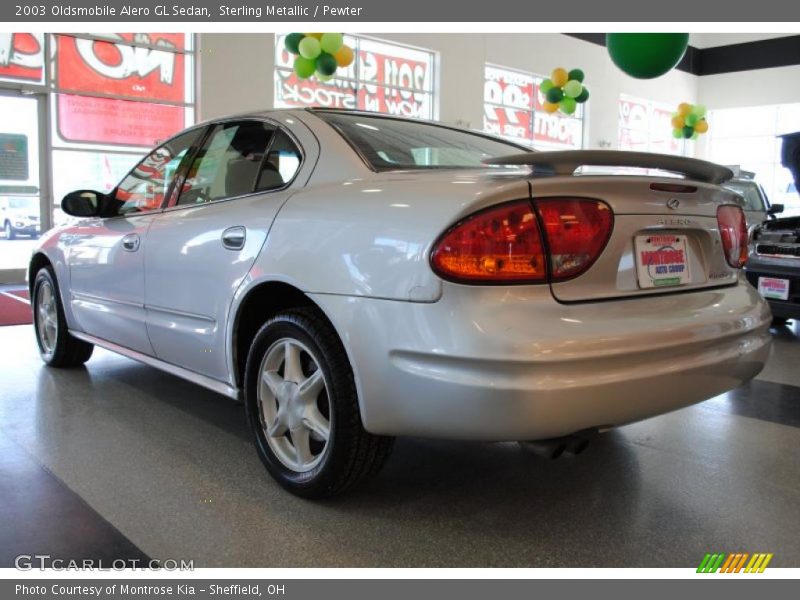 Sterling Metallic / Pewter 2003 Oldsmobile Alero GL Sedan