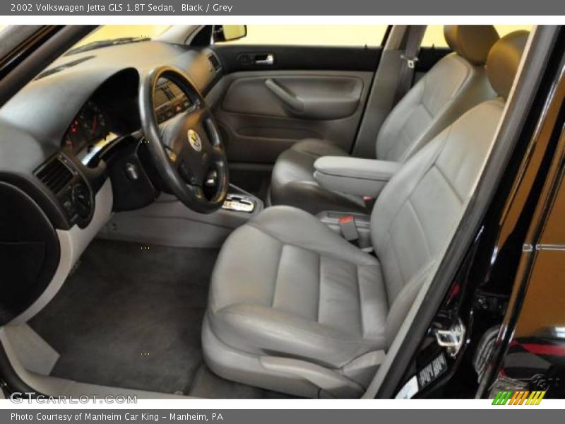 Black / Grey 2002 Volkswagen Jetta GLS 1.8T Sedan