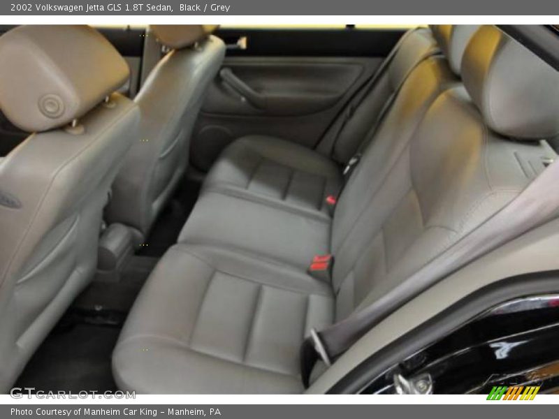 Black / Grey 2002 Volkswagen Jetta GLS 1.8T Sedan