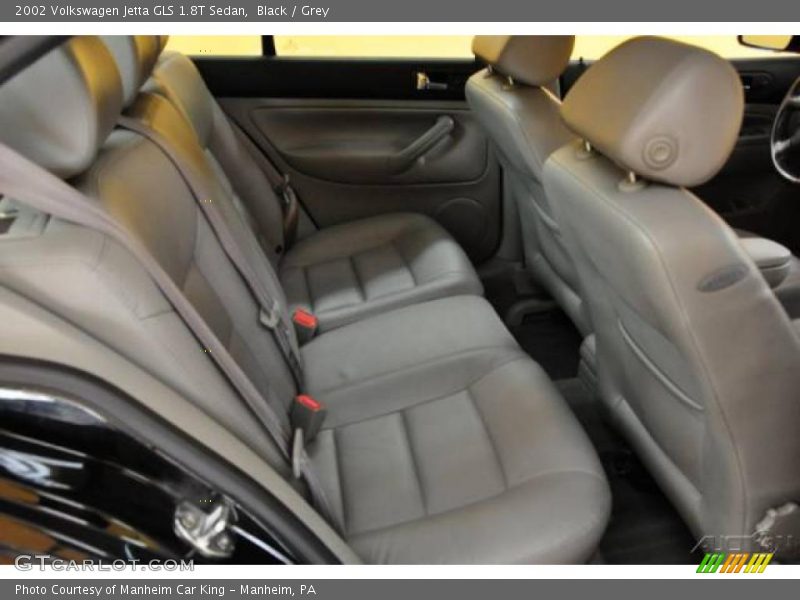 Black / Grey 2002 Volkswagen Jetta GLS 1.8T Sedan