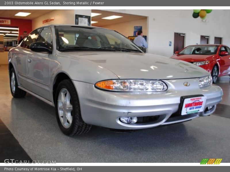 Sterling Metallic / Pewter 2003 Oldsmobile Alero GL Sedan