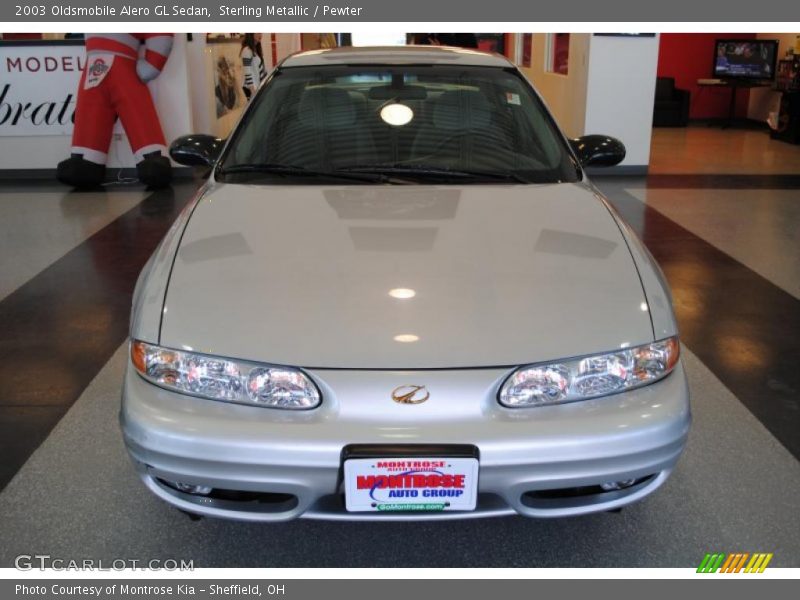 Sterling Metallic / Pewter 2003 Oldsmobile Alero GL Sedan