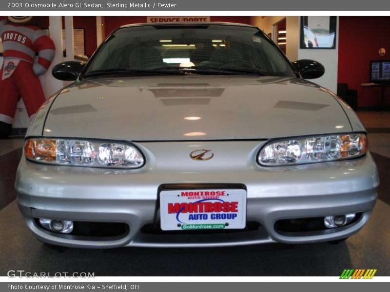 Sterling Metallic / Pewter 2003 Oldsmobile Alero GL Sedan