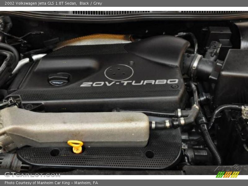 Black / Grey 2002 Volkswagen Jetta GLS 1.8T Sedan