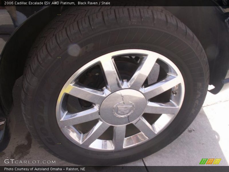 Black Raven / Shale 2006 Cadillac Escalade ESV AWD Platinum