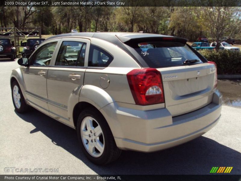 Light Sandstone Metallic / Dark Slate Gray 2009 Dodge Caliber SXT
