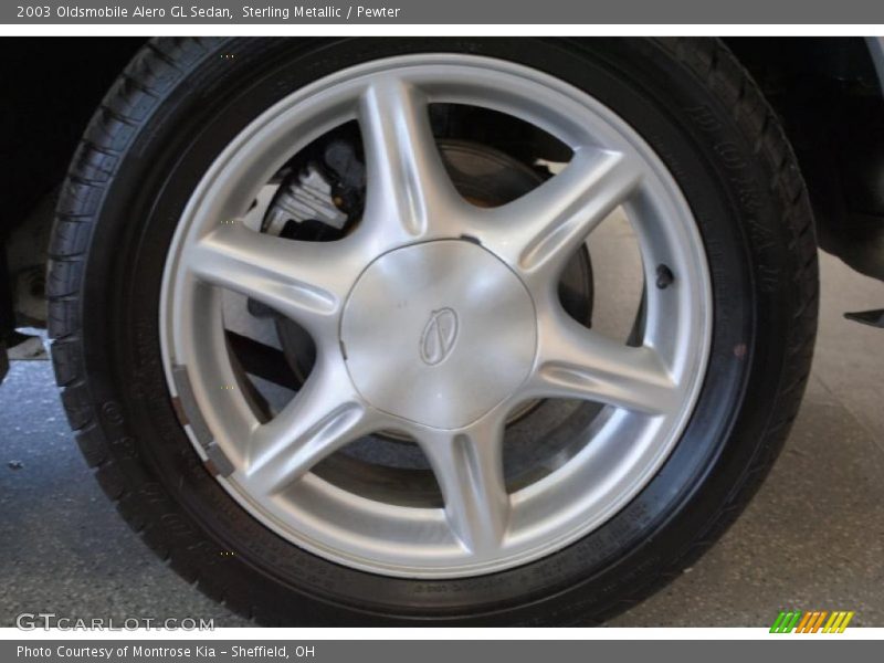 Sterling Metallic / Pewter 2003 Oldsmobile Alero GL Sedan